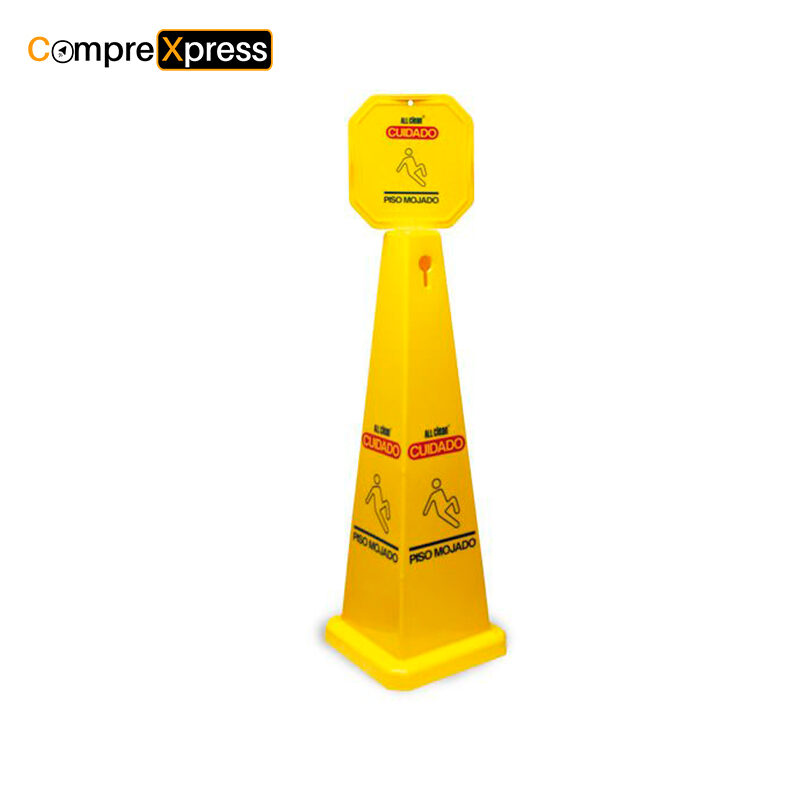 Cono Señalizador Piso Mojado
